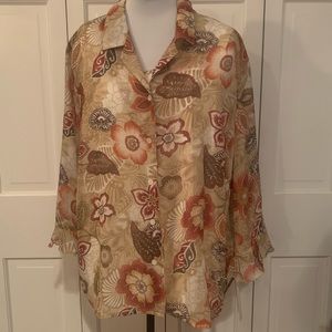 Alfred Dunner Two Piece Top size: 20 NWT